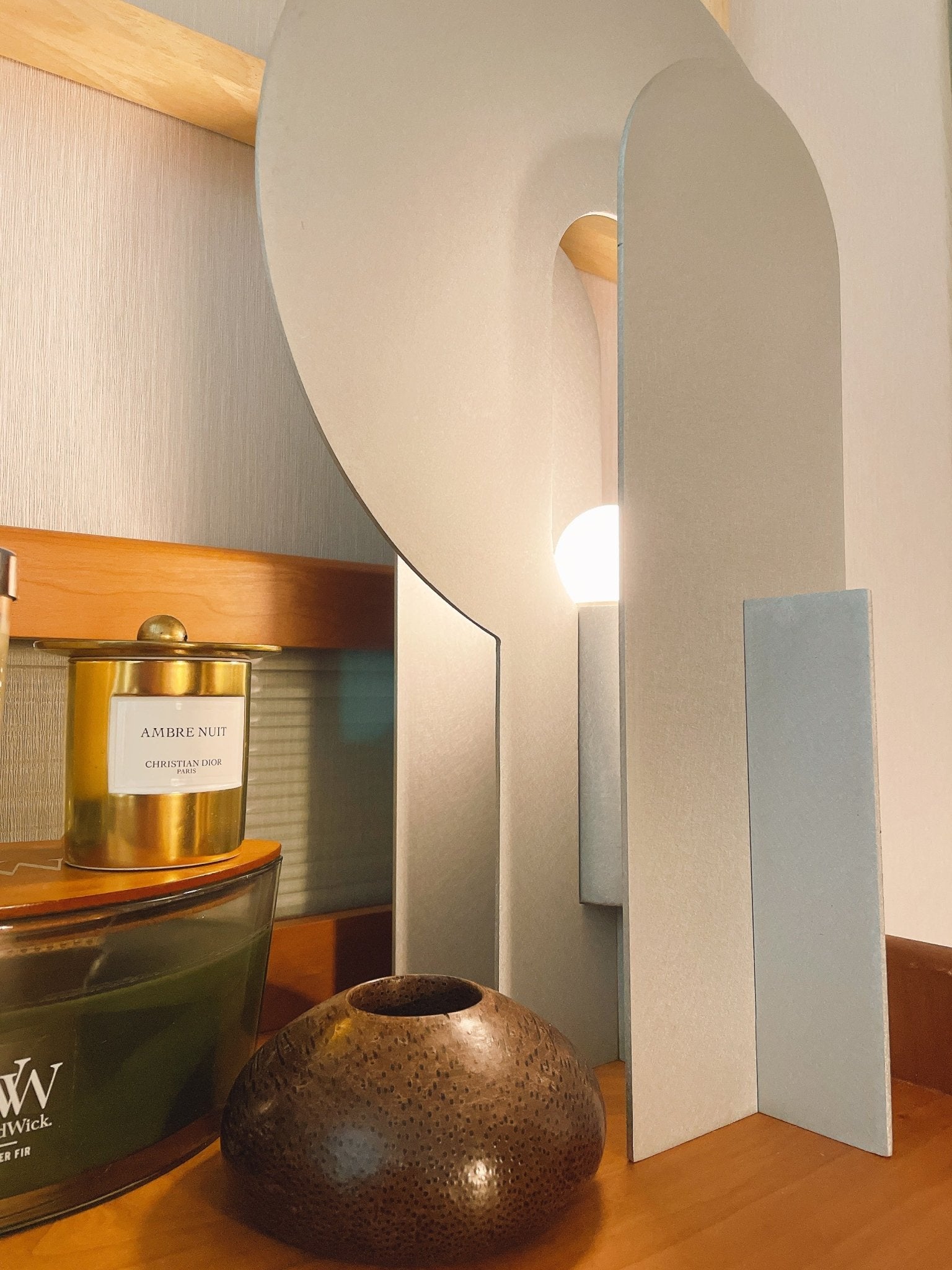 Solvique Arch Marble Table Lamp