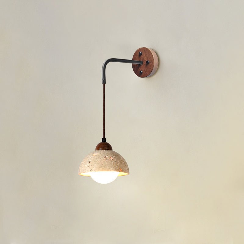 Valenella Travertine Wall Light