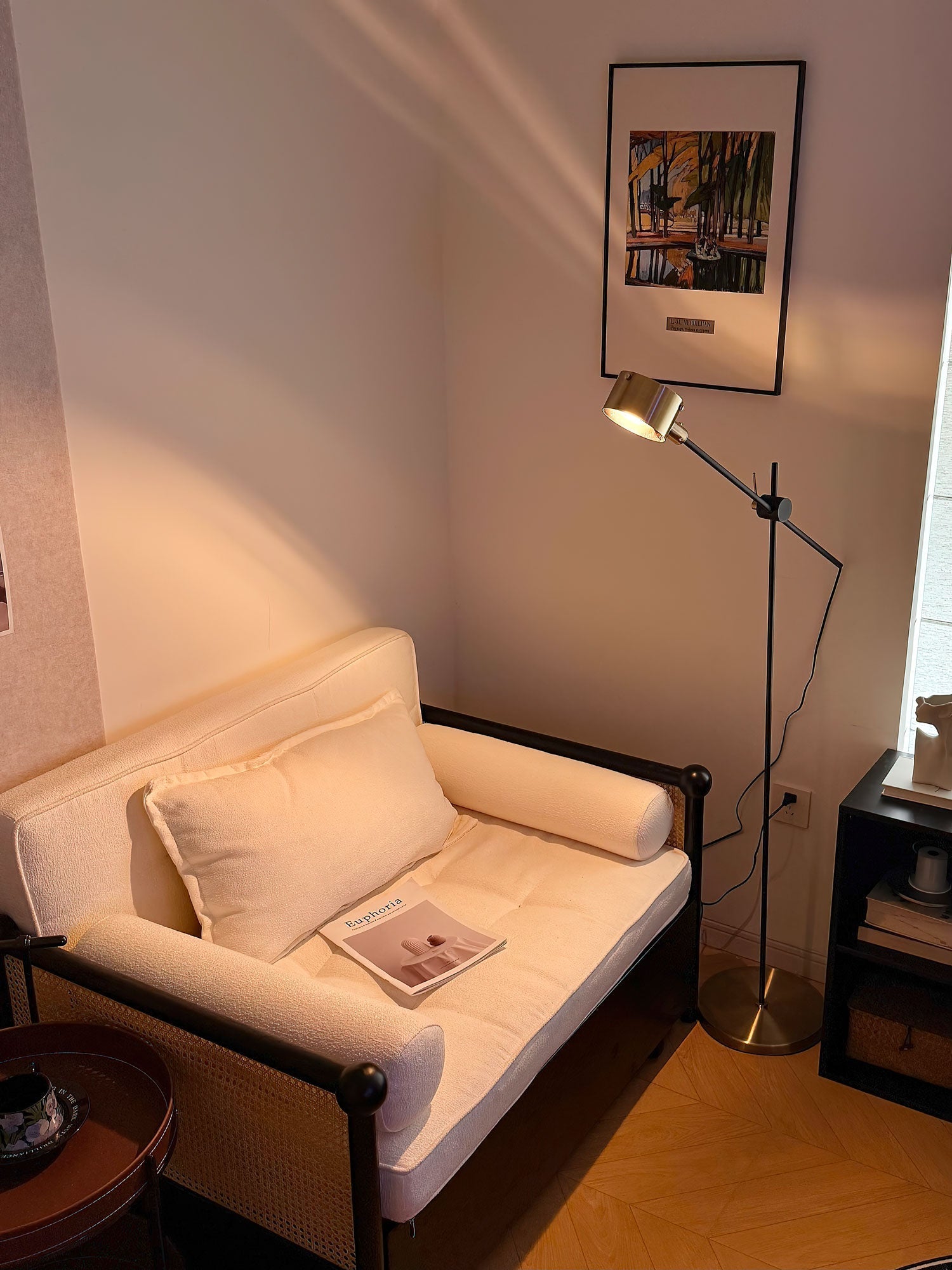 Arclen Adjustable Arm Floor Lamp