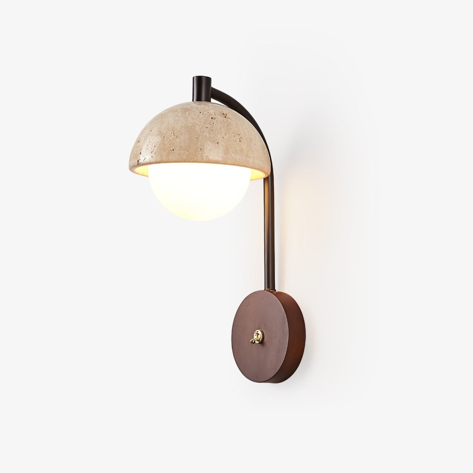 Ormaren Travertine Wall Light