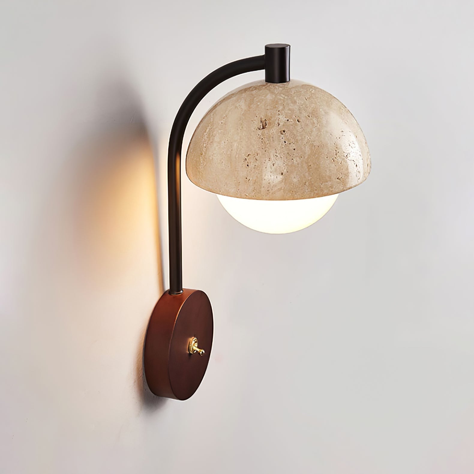 Ormaren Travertine Wall Light
