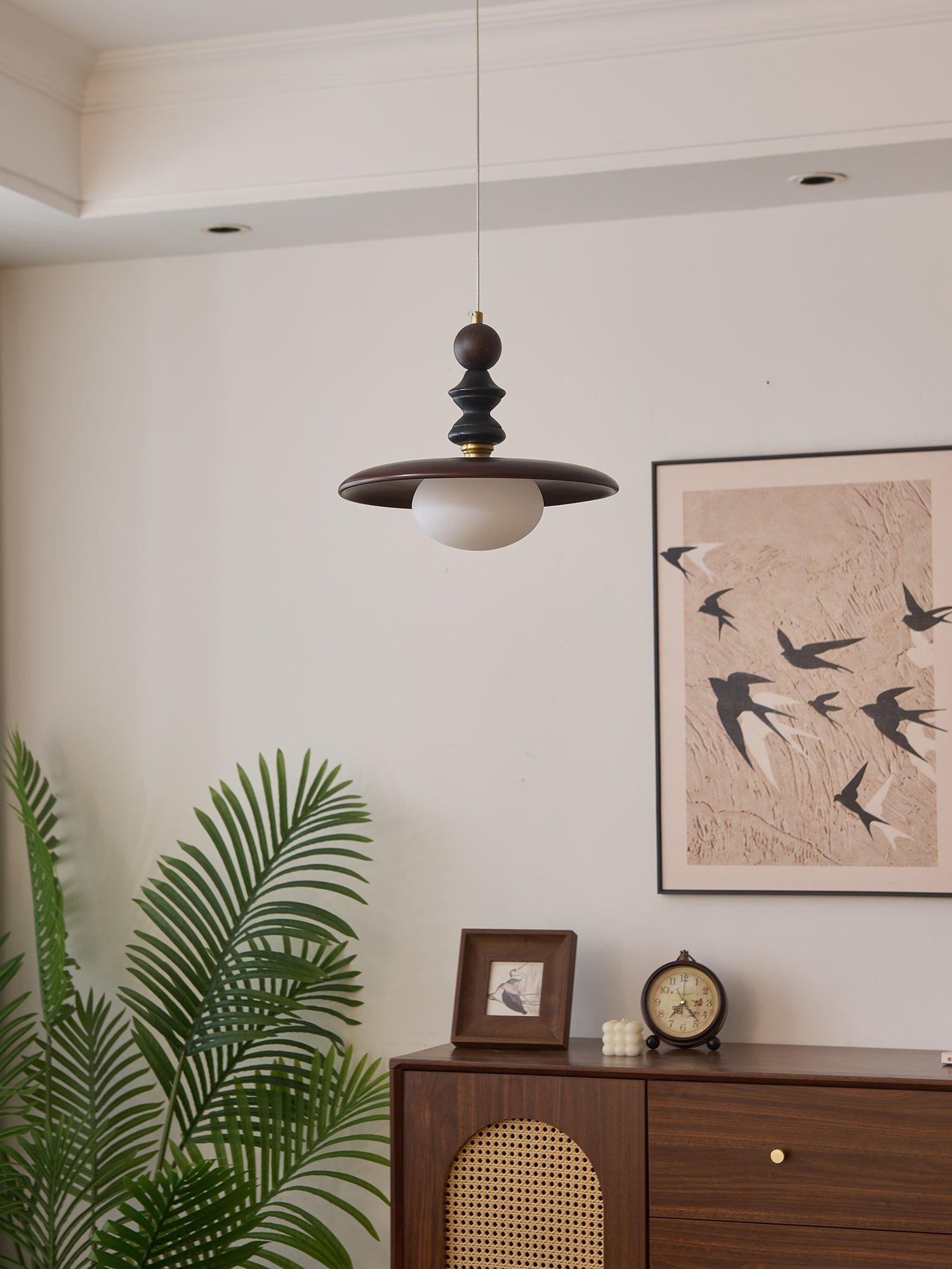 Syraeeth Premium Nordic Art Wood Pendant Light