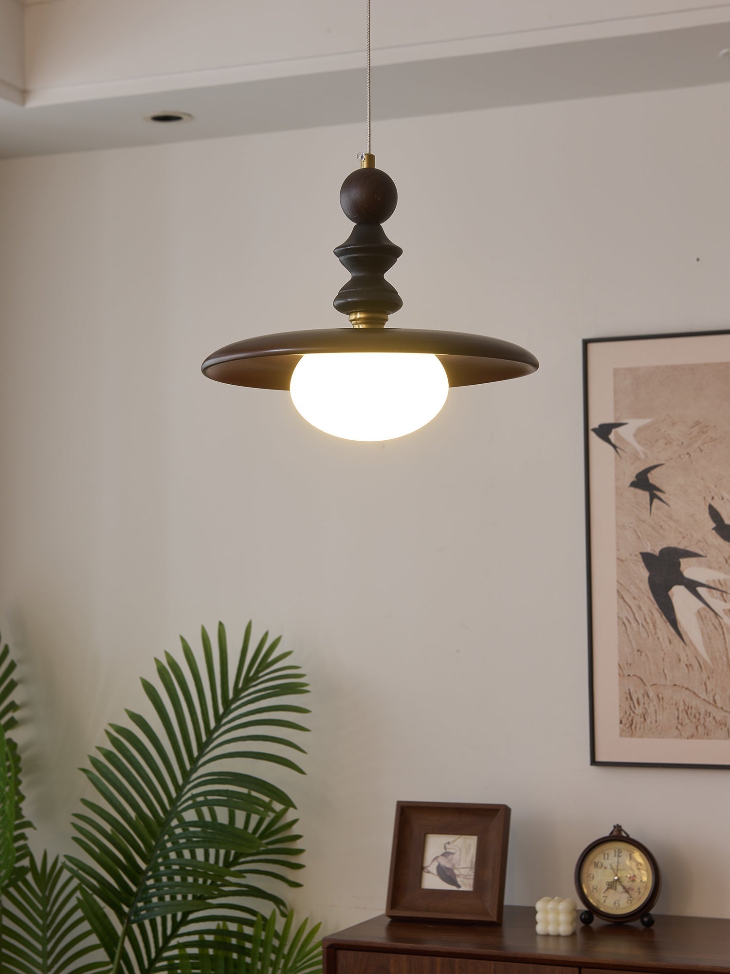 Syraeeth Premium Nordic Art Wood Pendant Light