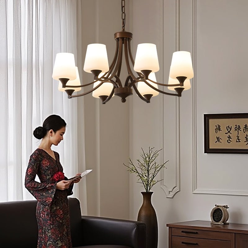 Ardena Elegance Vintage Classic Glass Chandelier