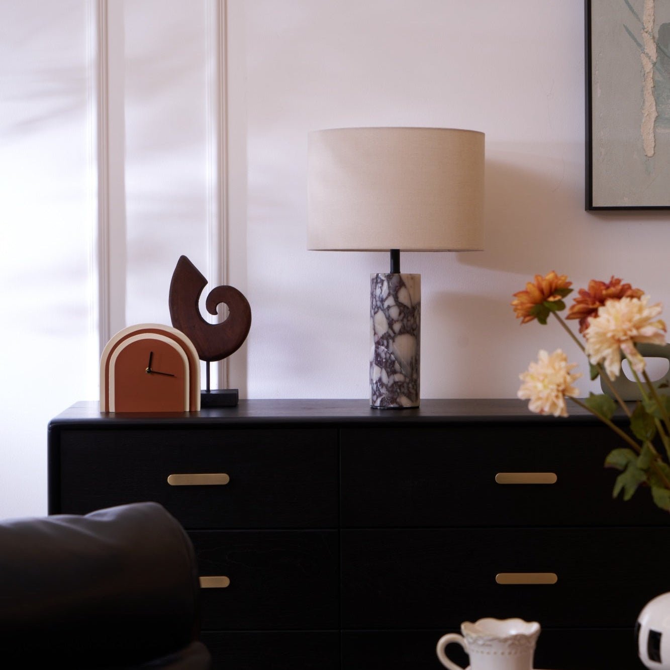 Vivo Elegant Marble Table Lamp