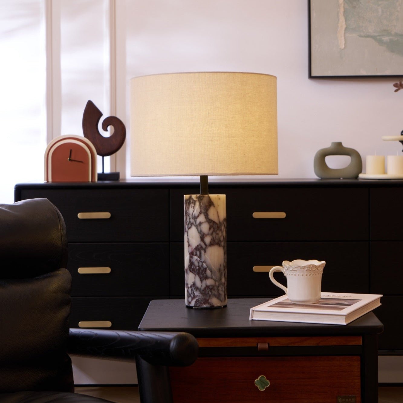 Vivo Elegant Marble Table Lamp
