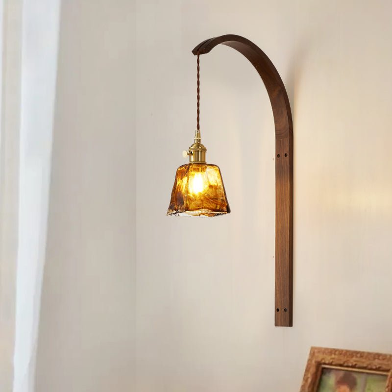Arvyn Ardent Wood Wall Lamp