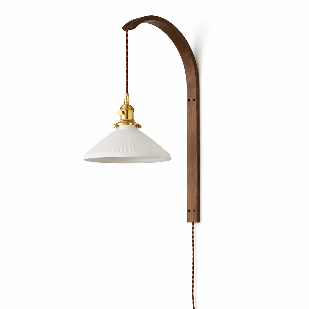 Arvyn Ardent Wood Wall Lamp