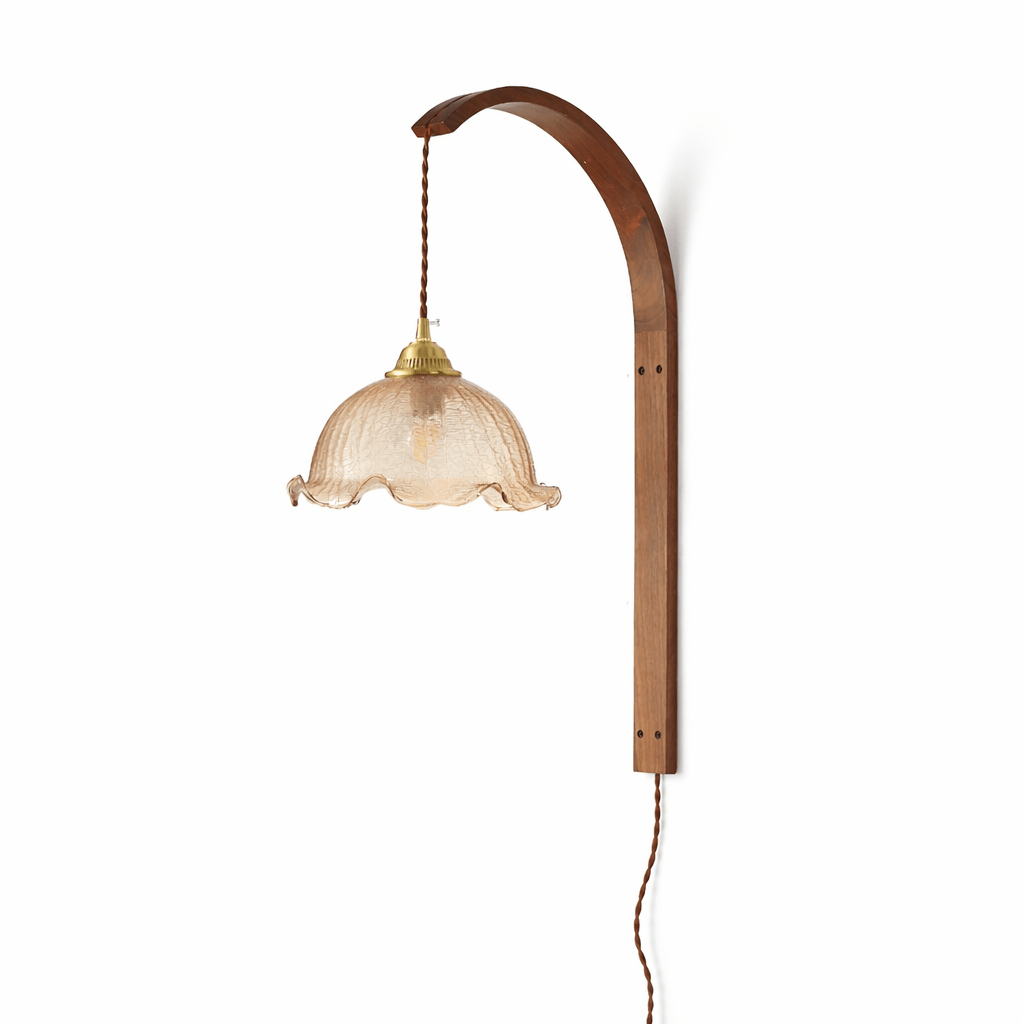 Arvyn Ardent Wood Wall Lamp