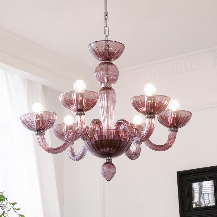 Lioraniel Chandelier Murano Glass Elegant Handcrafted