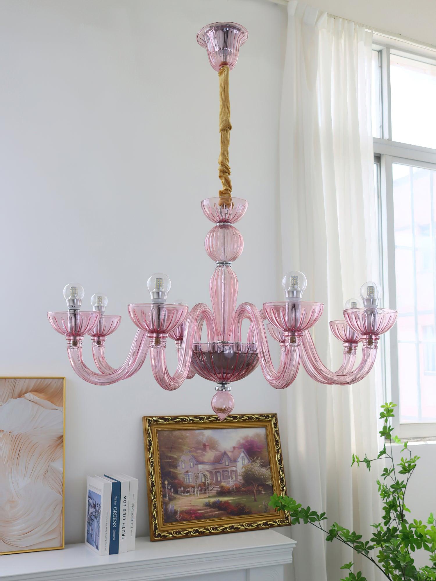 Lioraniel Chandelier Murano Glass Elegant Handcrafted