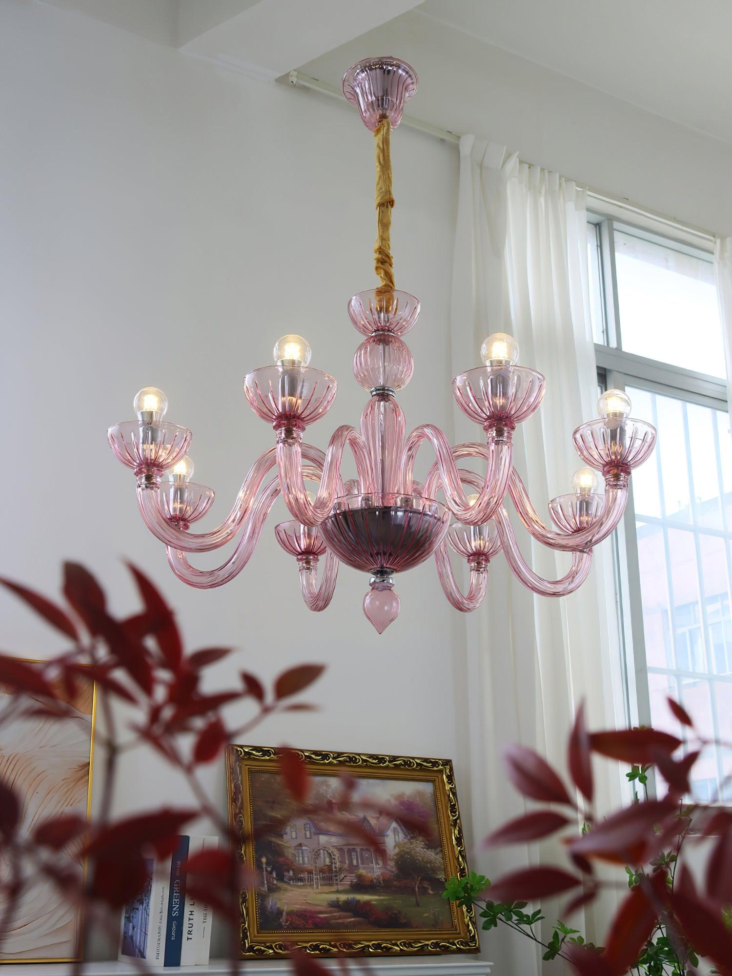 Lioraniel Chandelier Murano Glass Elegant Handcrafted