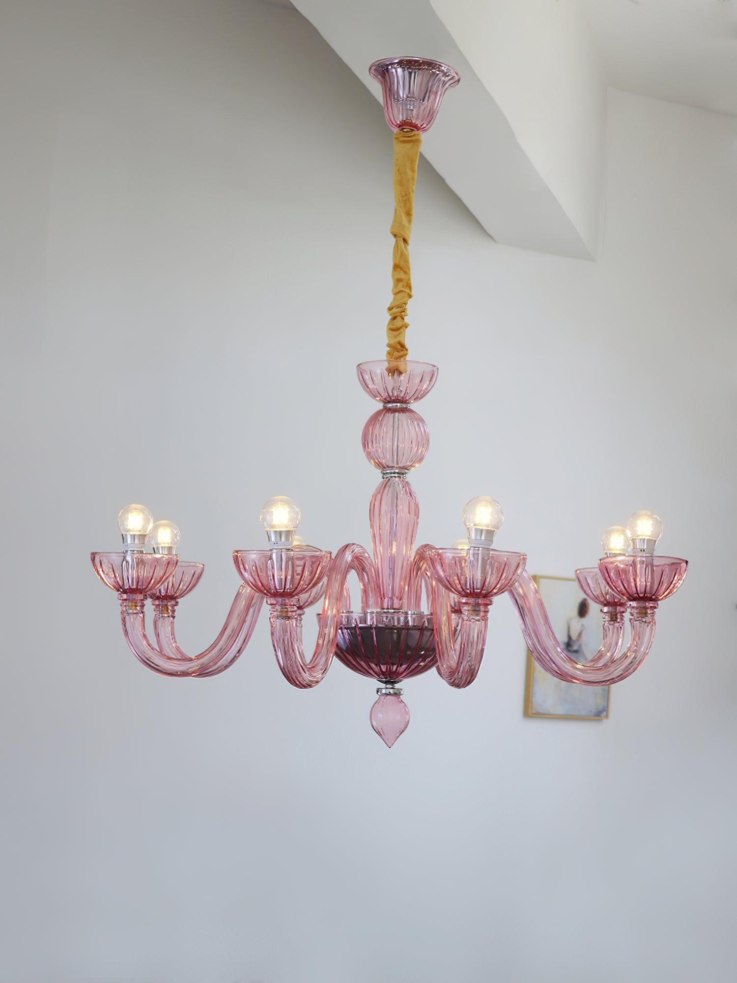 Lioraniel Chandelier Murano Glass Elegant Handcrafted