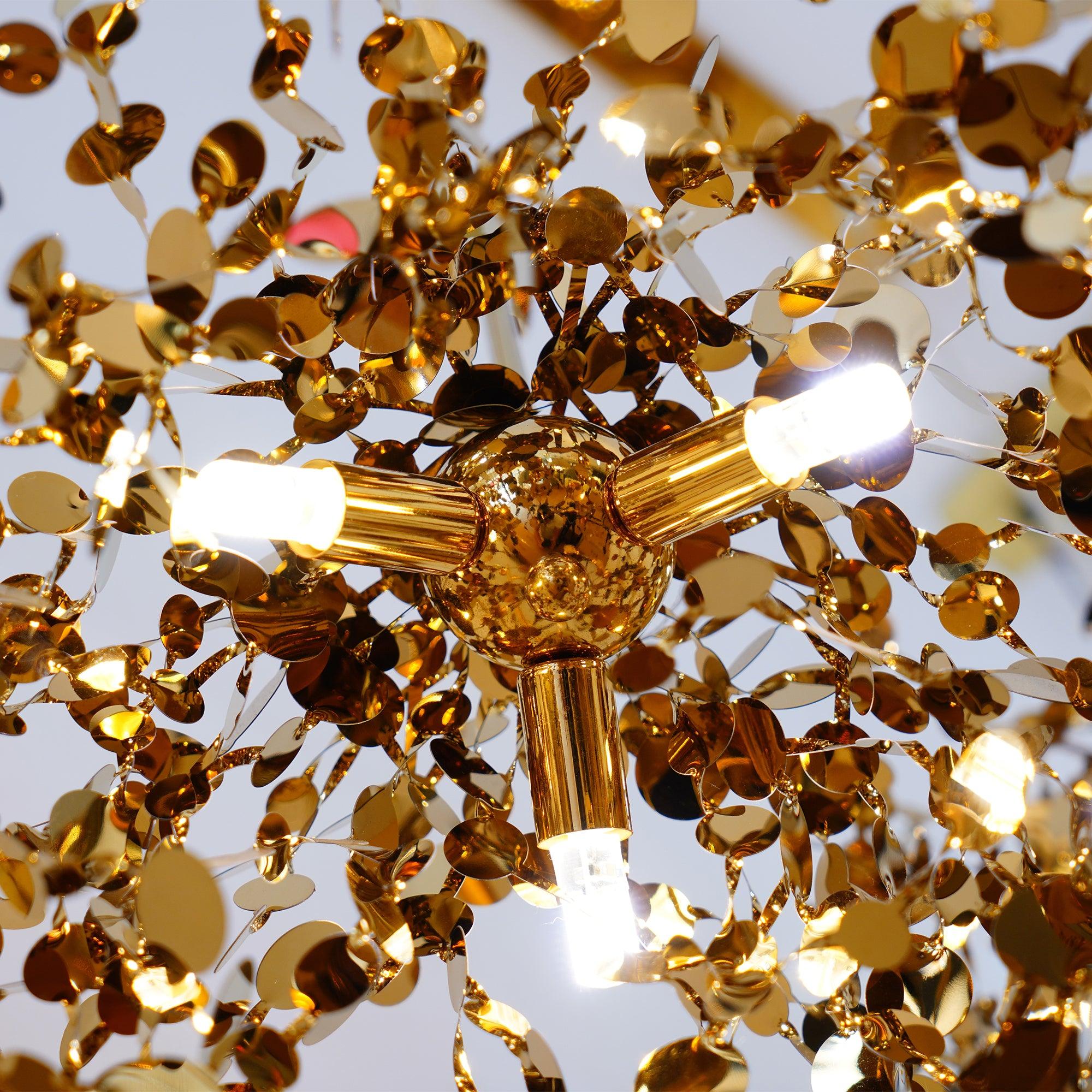 Noruielle Pendant Lamp Metallic Disc Cloud