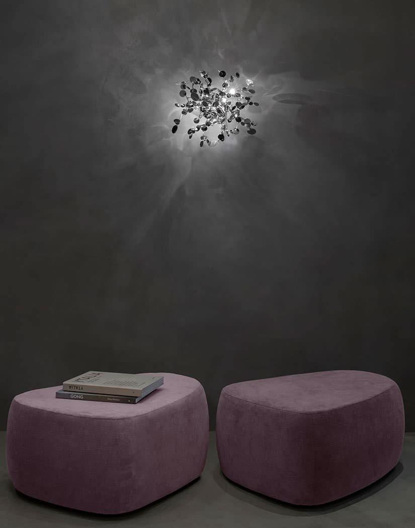 Noruielle Pendant Lamp Metallic Disc Cloud