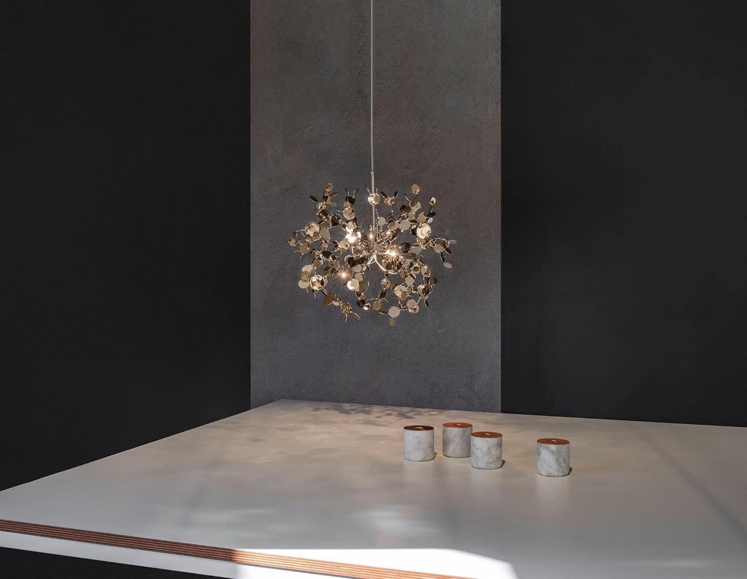 Noruielle Pendant Lamp Metallic Disc Cloud
