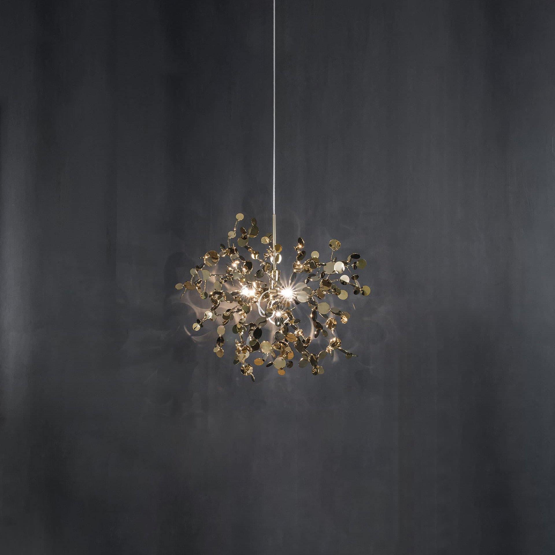 Noruielle Pendant Lamp Metallic Disc Cloud