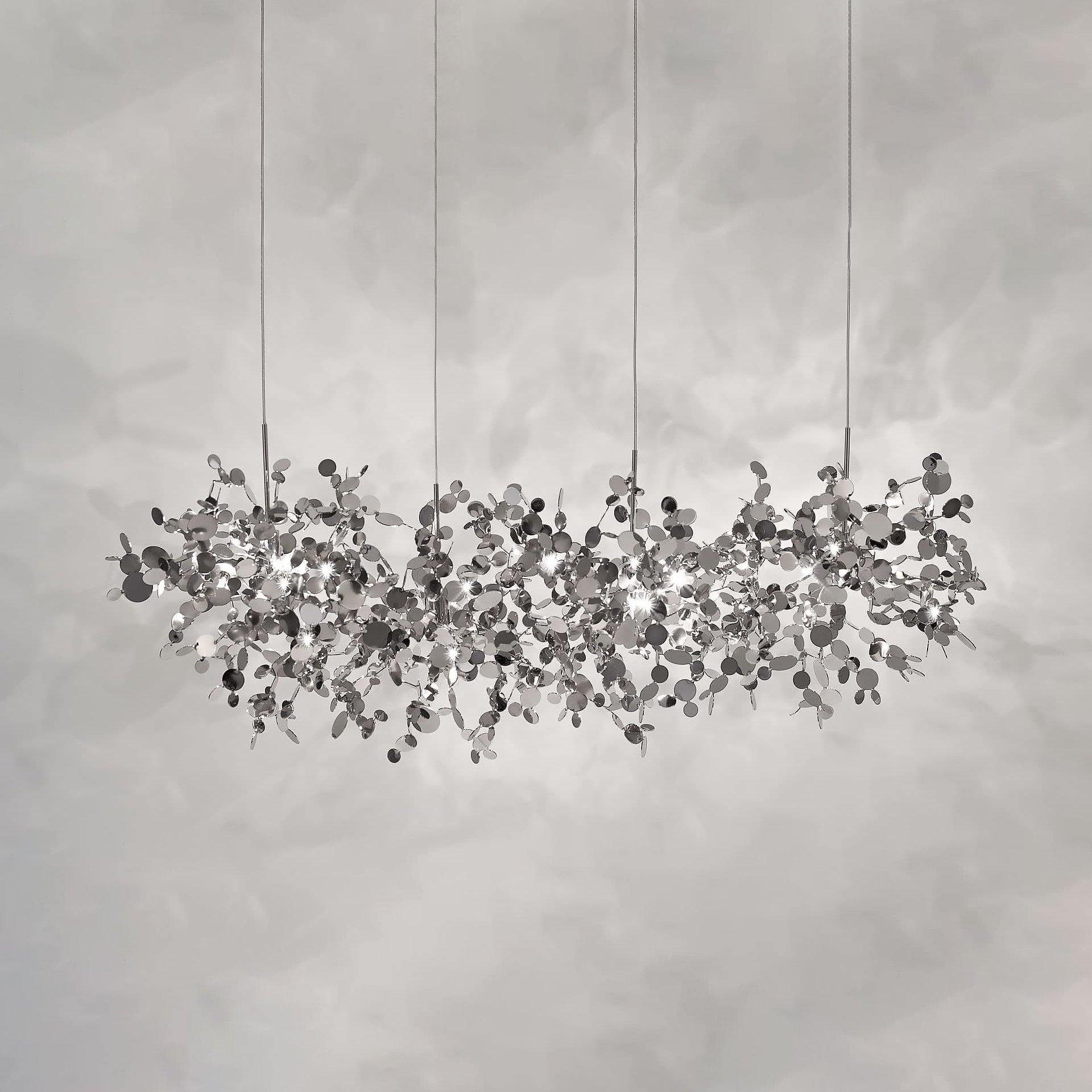 Noruielle Pendant Lamp Metallic Disc Cloud