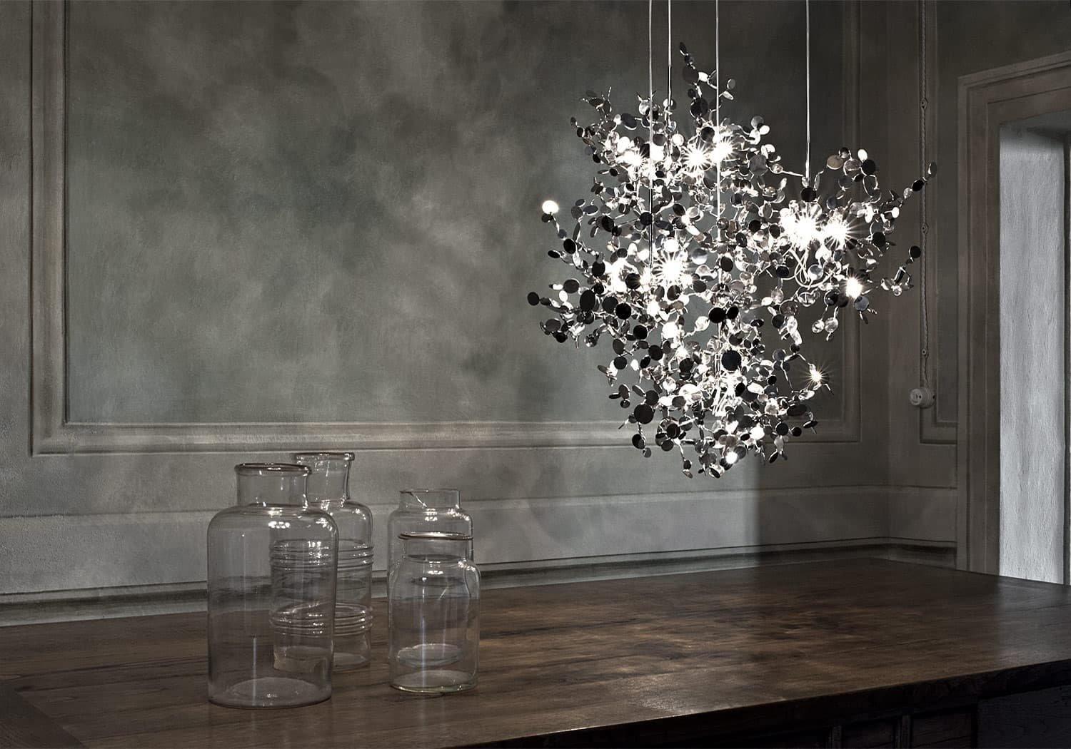 Noruielle Pendant Lamp Metallic Disc Cloud
