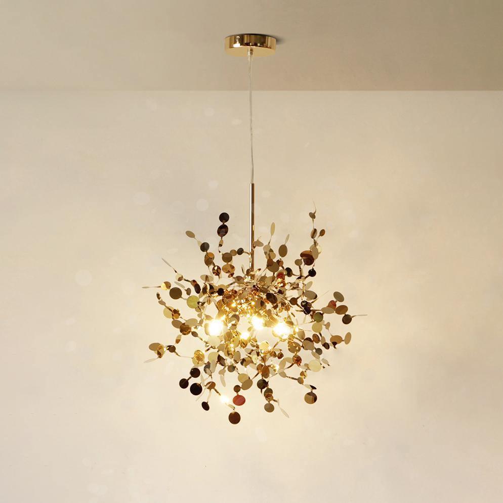 Noruielle Pendant Lamp Metallic Disc Cloud