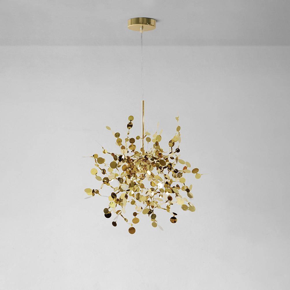 Noruielle Pendant Lamp Metallic Disc Cloud