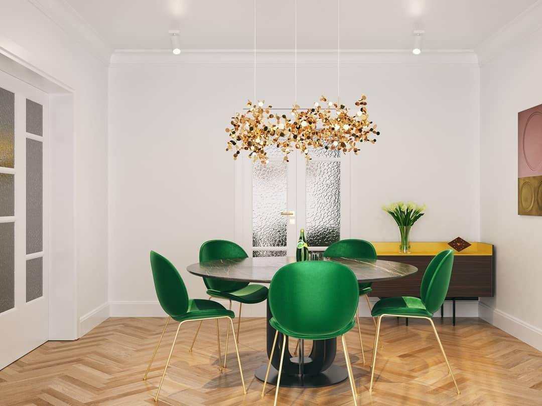 Noruielle Pendant Lamp Metallic Disc Cloud