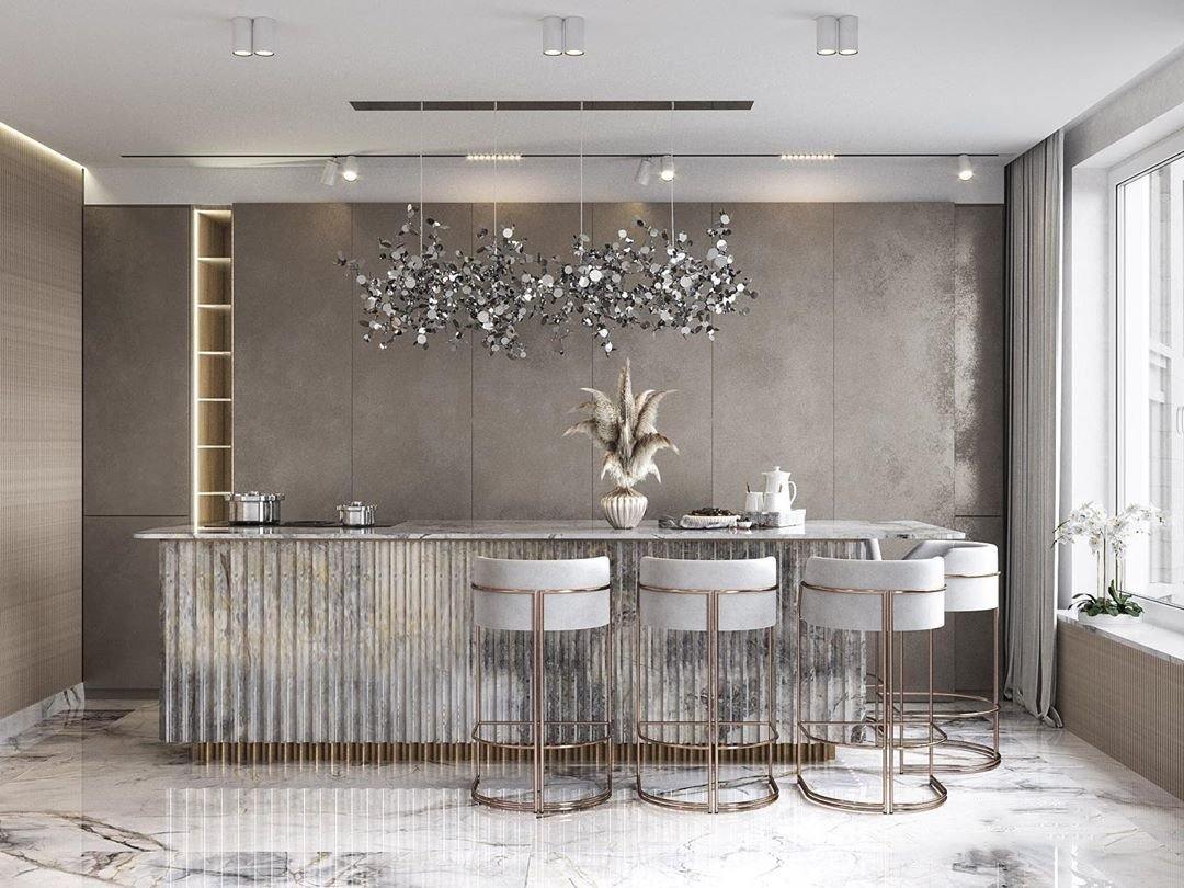 Noruielle Pendant Lamp Metallic Disc Cloud