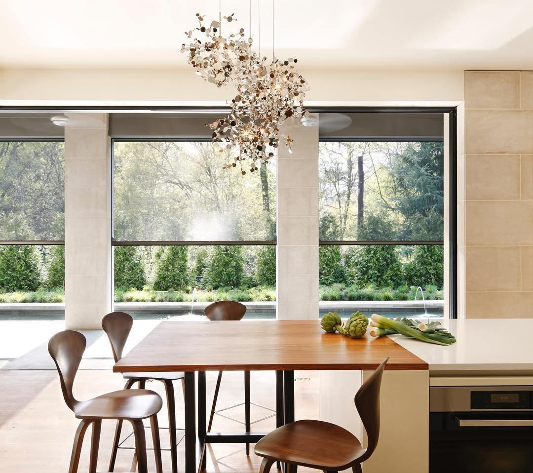 Noruielle Pendant Lamp Metallic Disc Cloud