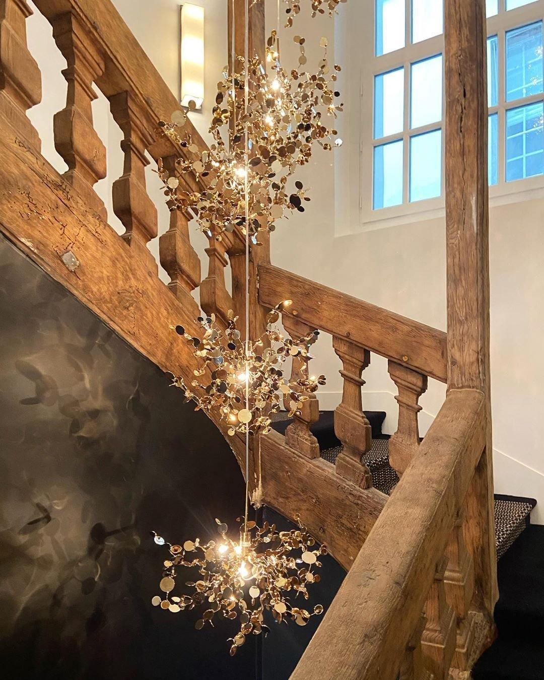 Noruielle Pendant Lamp Metallic Disc Cloud