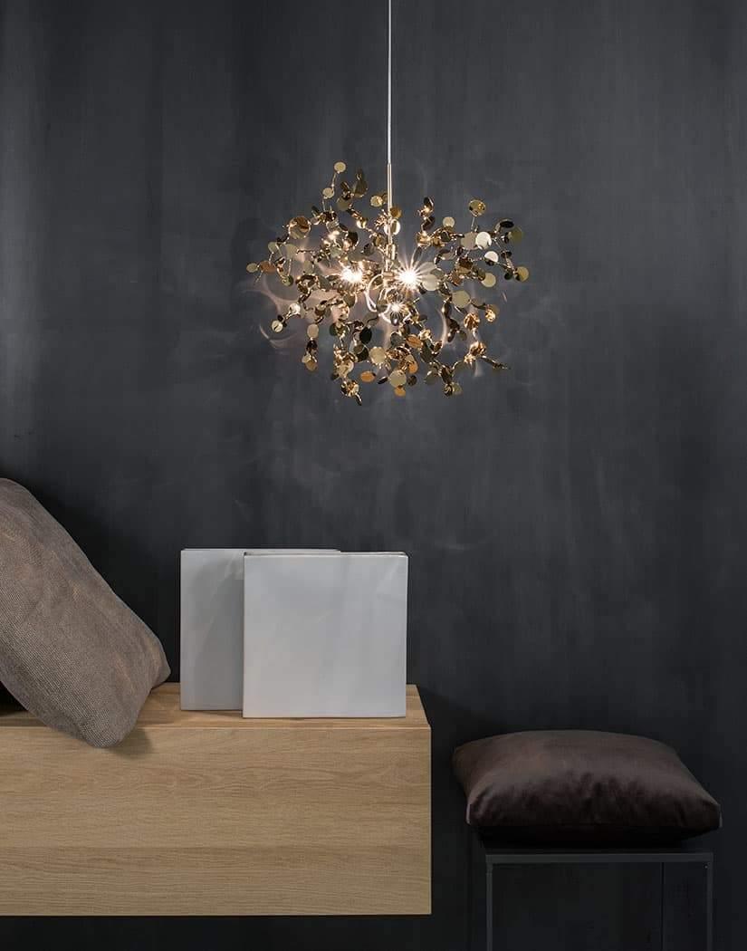 Noruielle Pendant Lamp Metallic Disc Cloud
