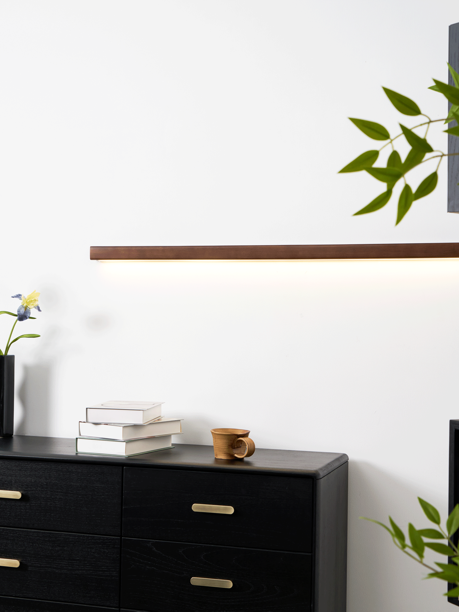 Hawley Linear Wood Indoor Wall Light