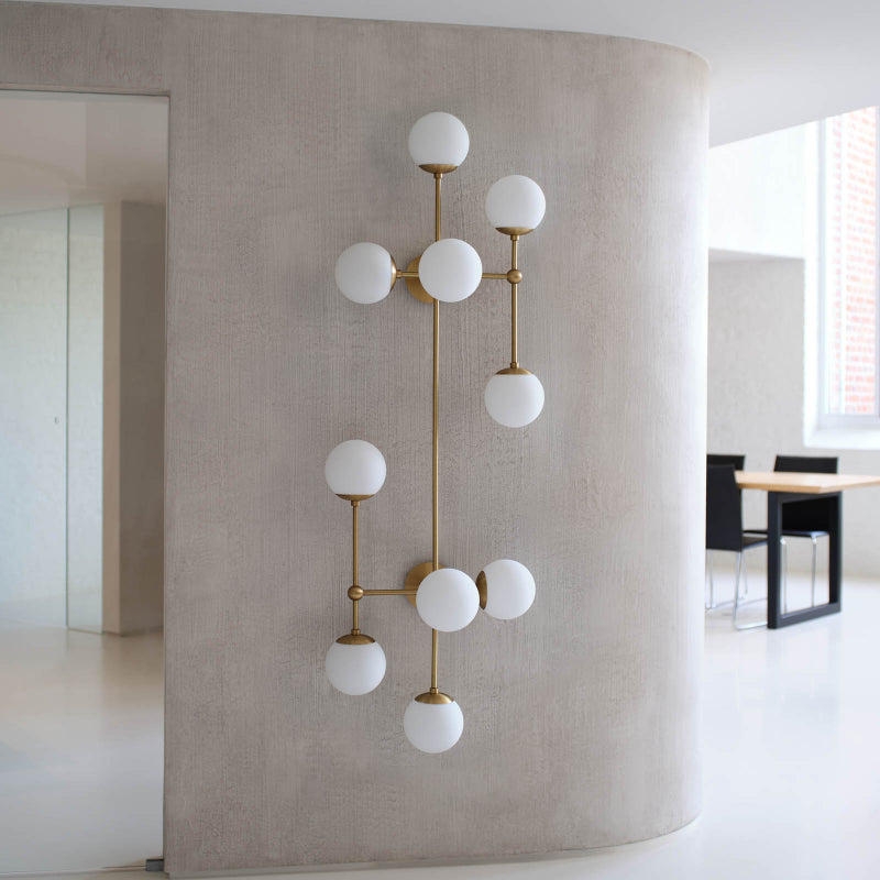 Ulfuvyo Modern Minimalist Glass Wall Lamp