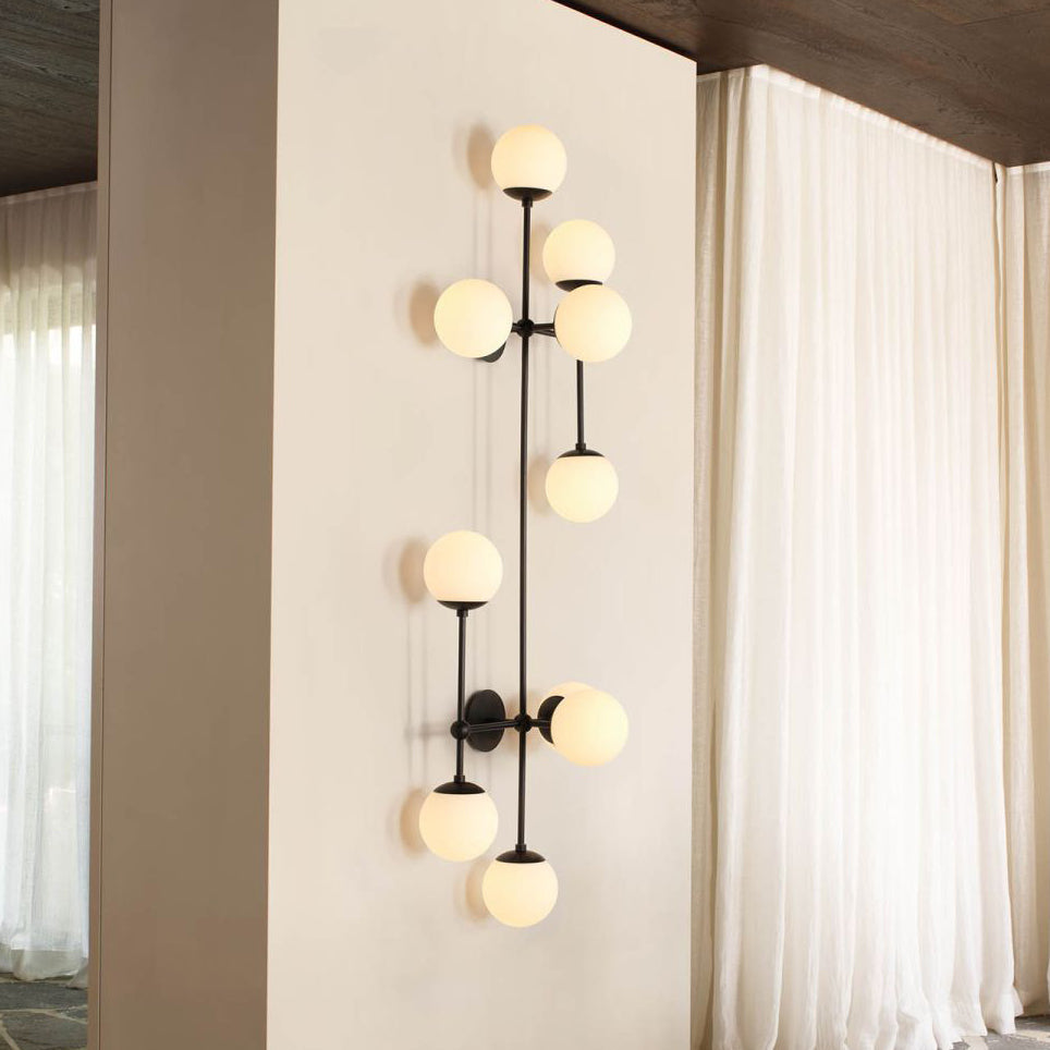 Ulfuvyo Modern Minimalist Glass Wall Lamp