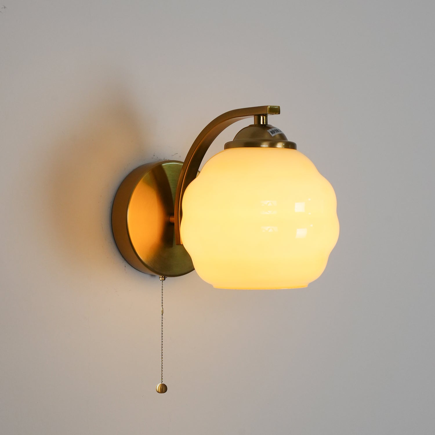 Jasenor Beauty Premium Nordic Art Glass Wall Lamp