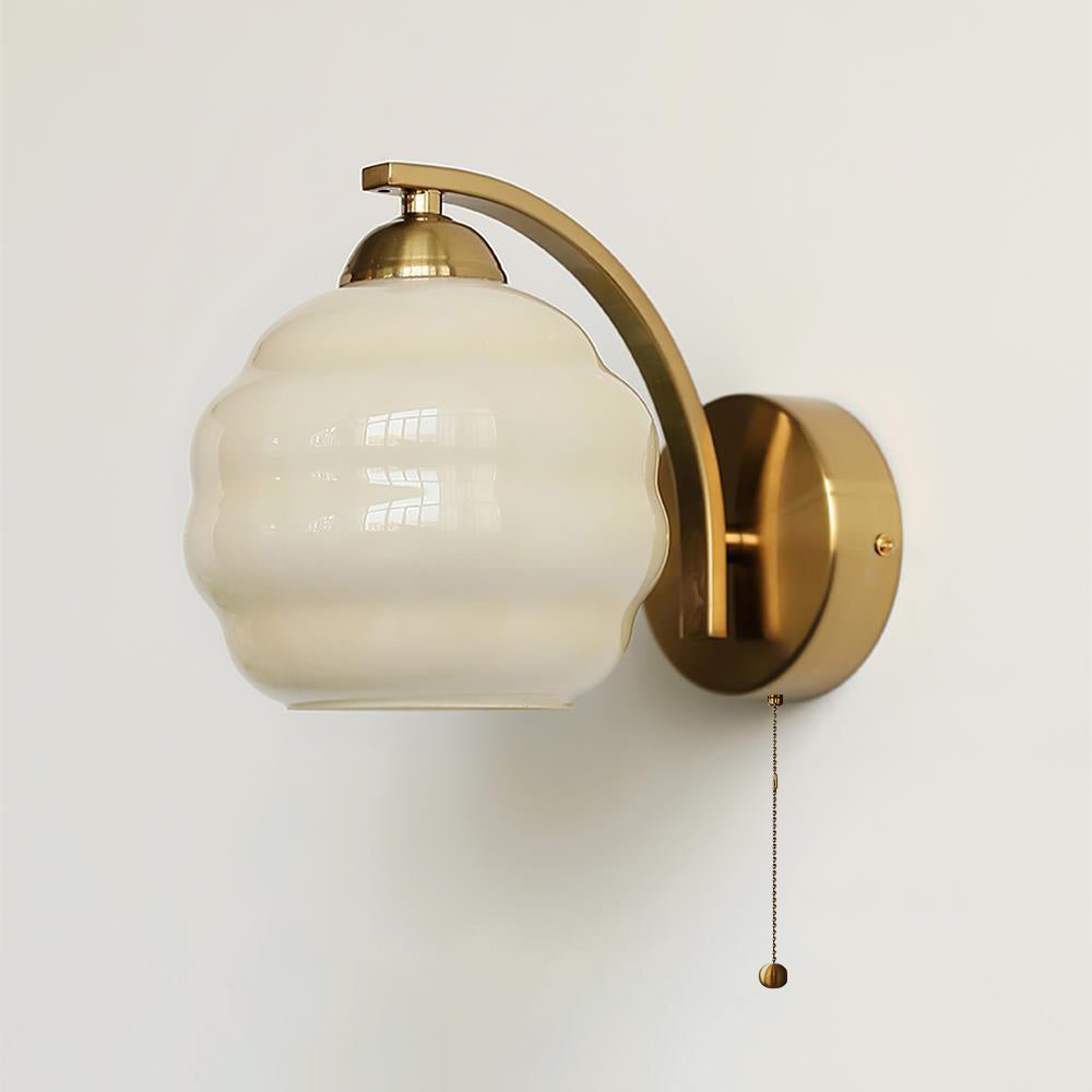 Jasenor Beauty Premium Nordic Art Glass Wall Lamp