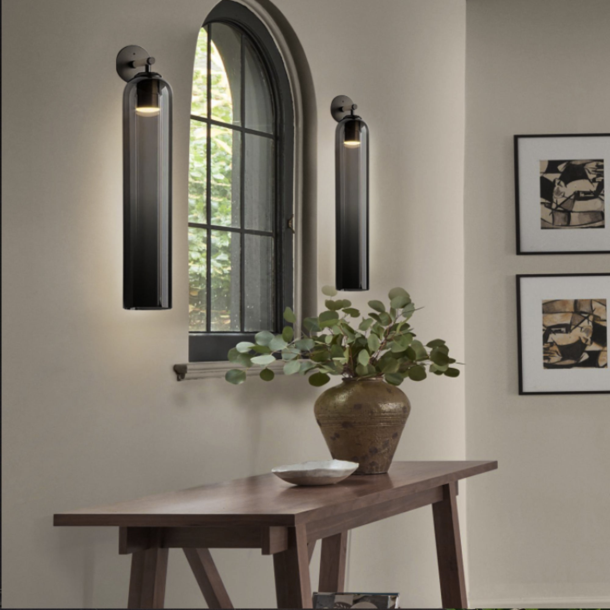 Beauford Glass Indoor Wall Light