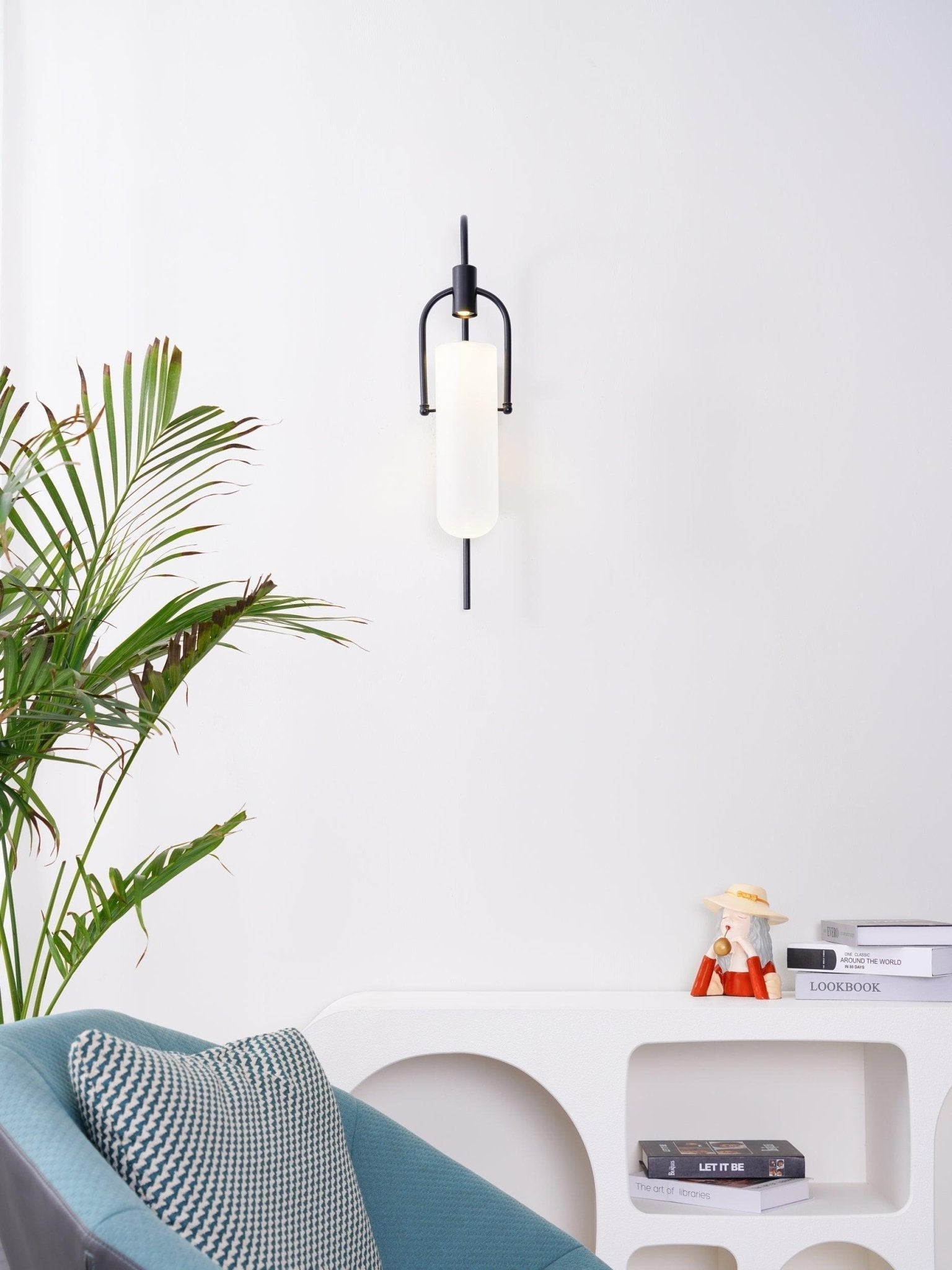 Liororaya Wall Lamp Arc Glass Modern