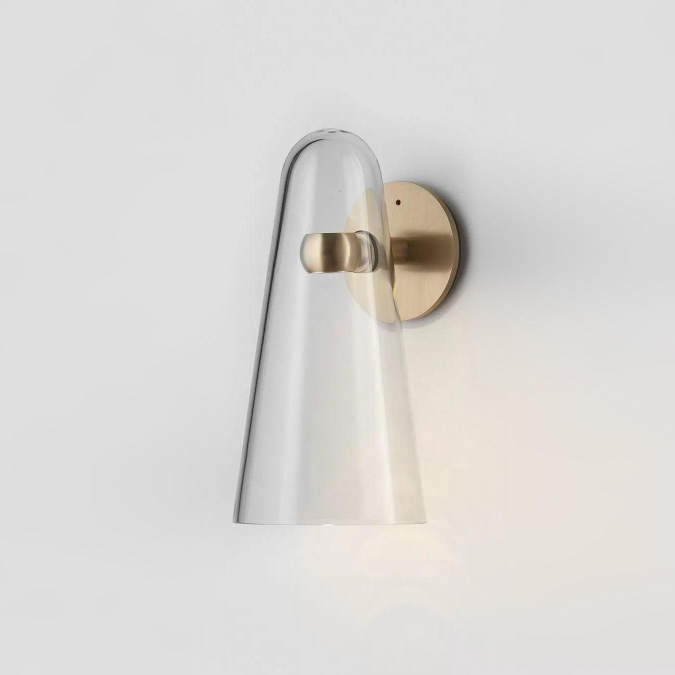 Lioririella Conical Glass Wall Lamp