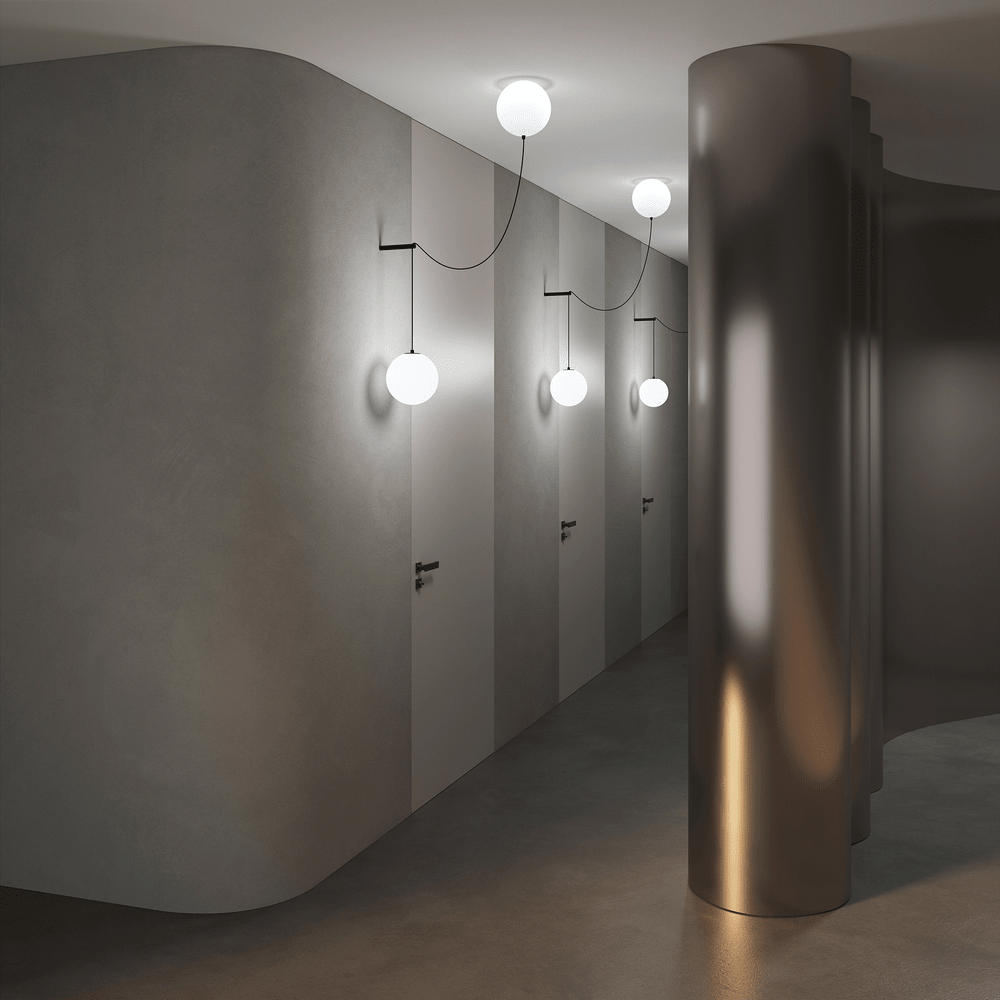 Asteris Noctis Globe Pendant Lamp