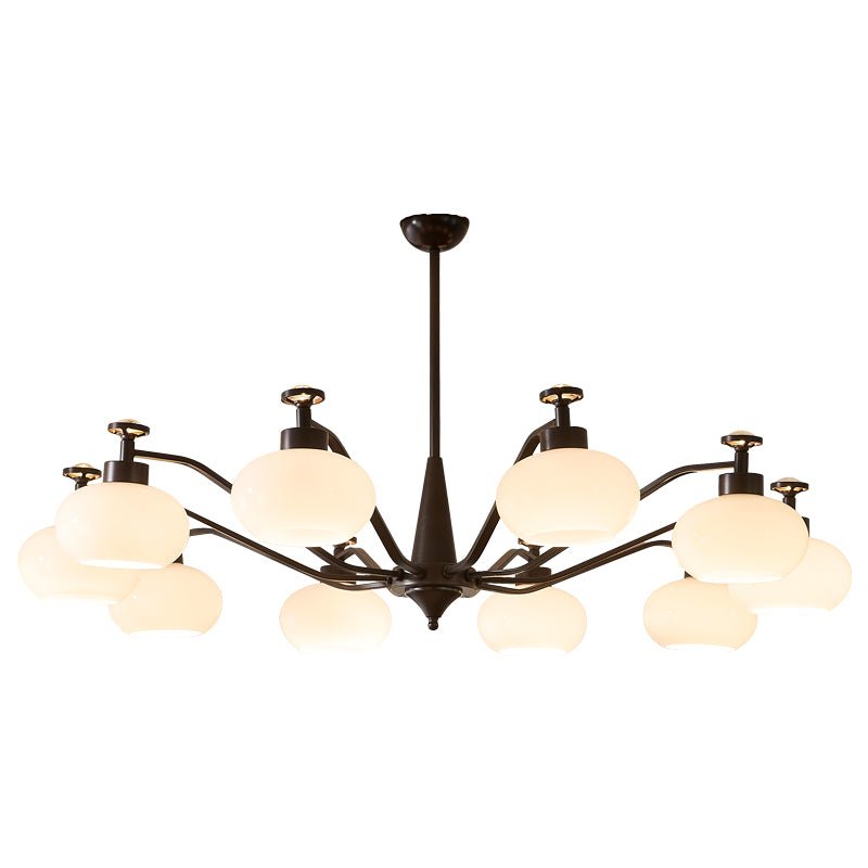 Althaen Elegance Vintage Glass Chandelier