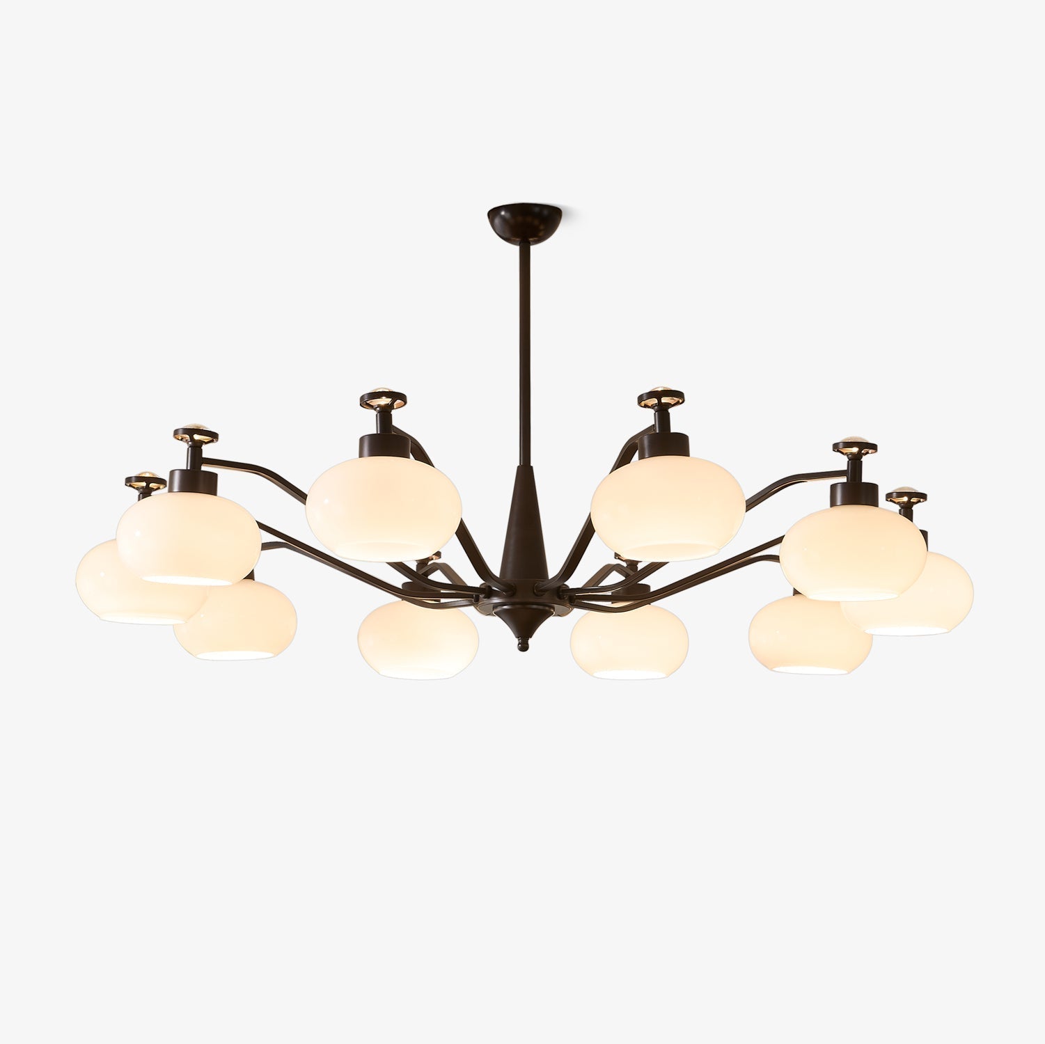 Althaen Elegance Vintage Glass Chandelier