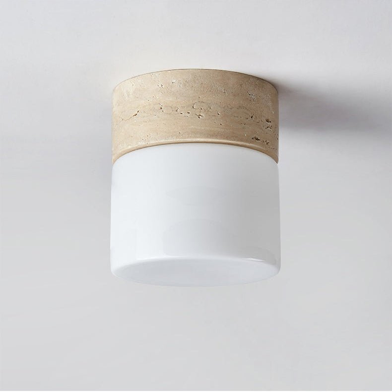 Valirina Travertine Ceiling Lamp