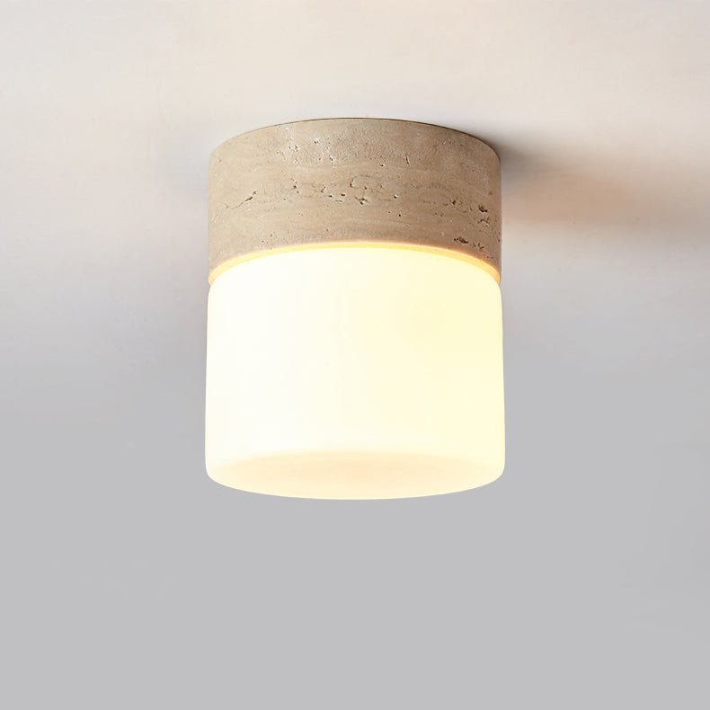 Valirina Travertine Ceiling Lamp