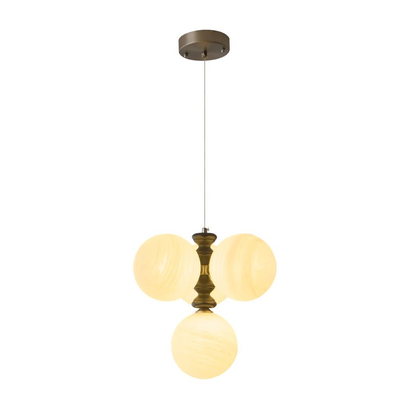 Cucarara Traditional Nordic Art Arc Wood Chandelier