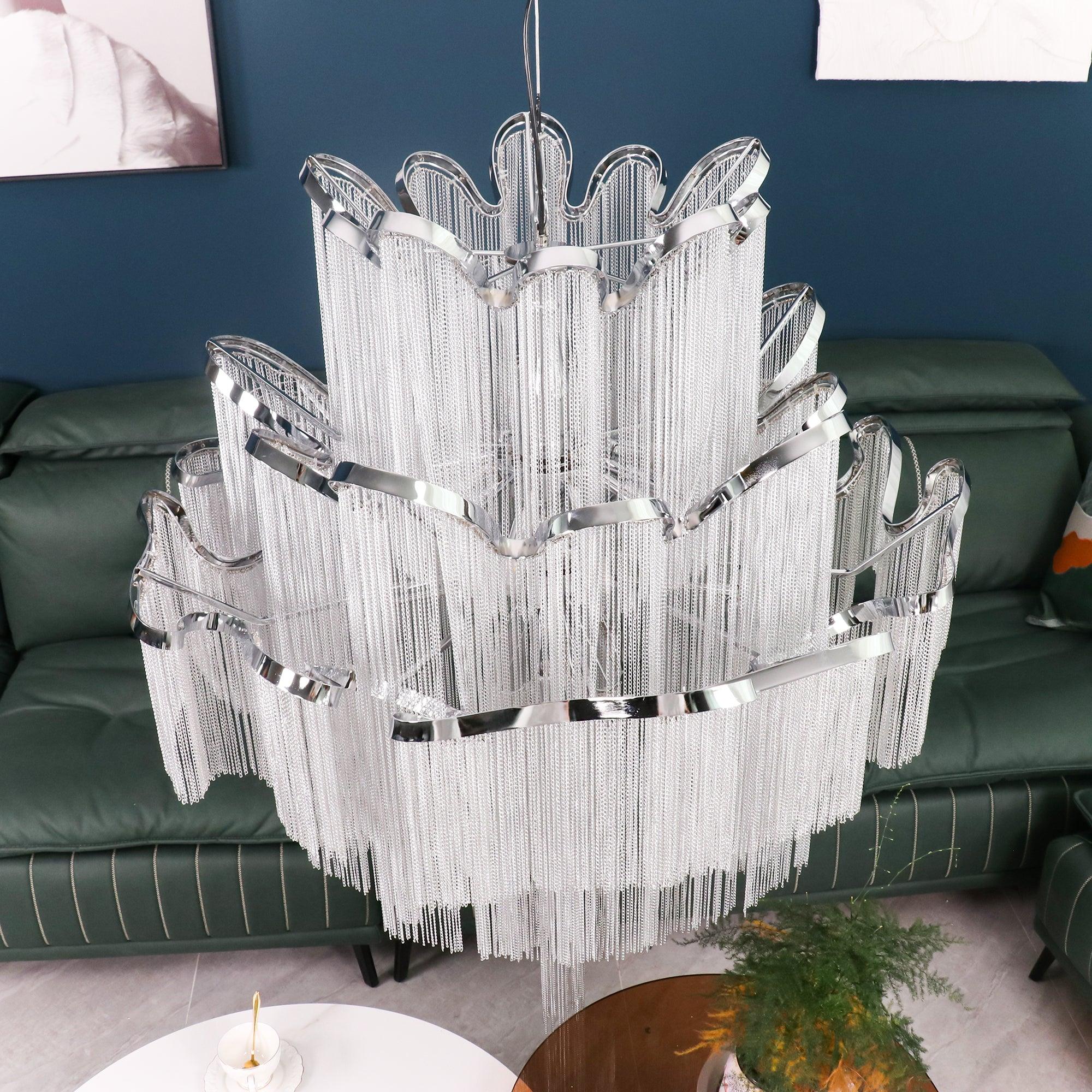 Noririne Stream Chain Chandelier