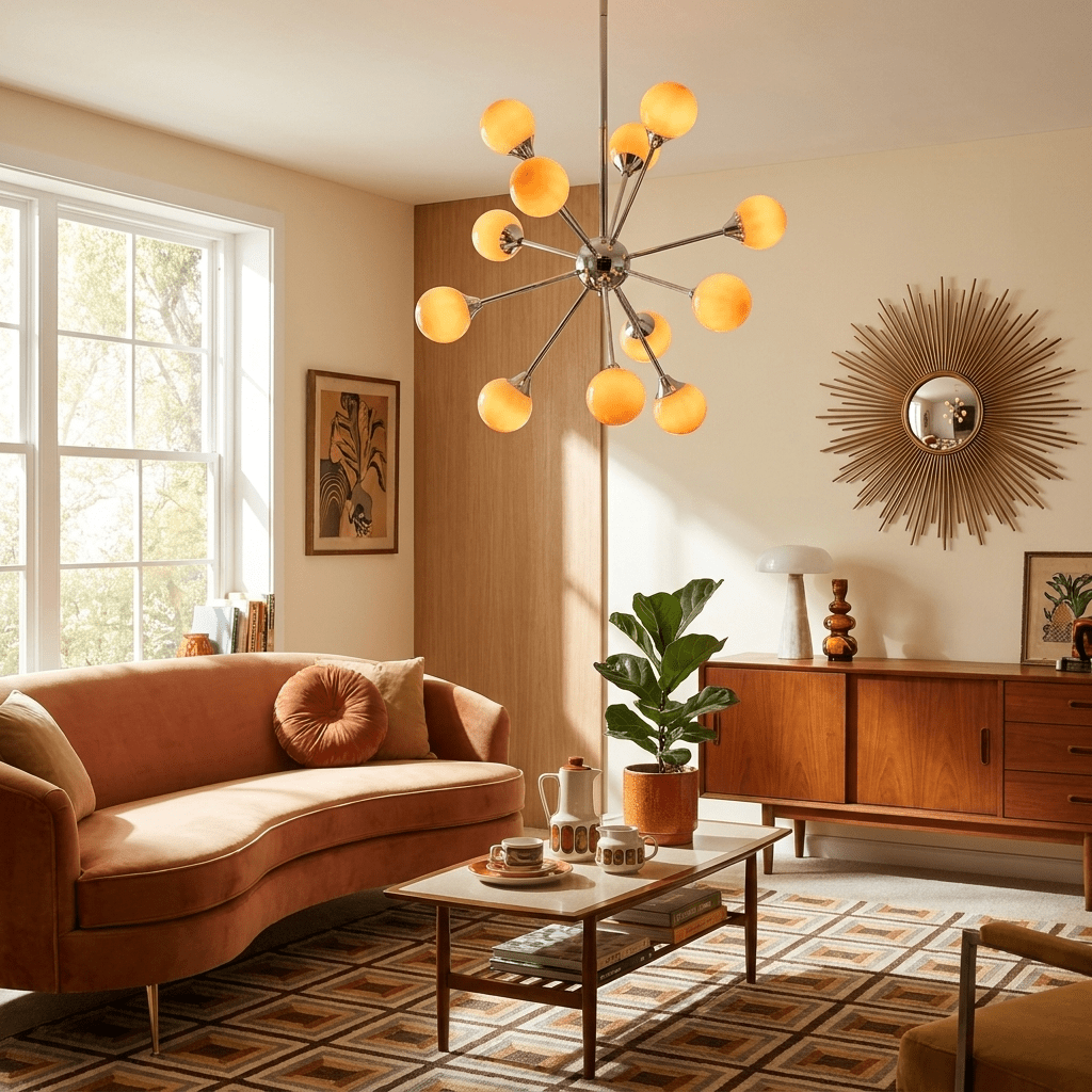 Atomic Sputnik Chandelier