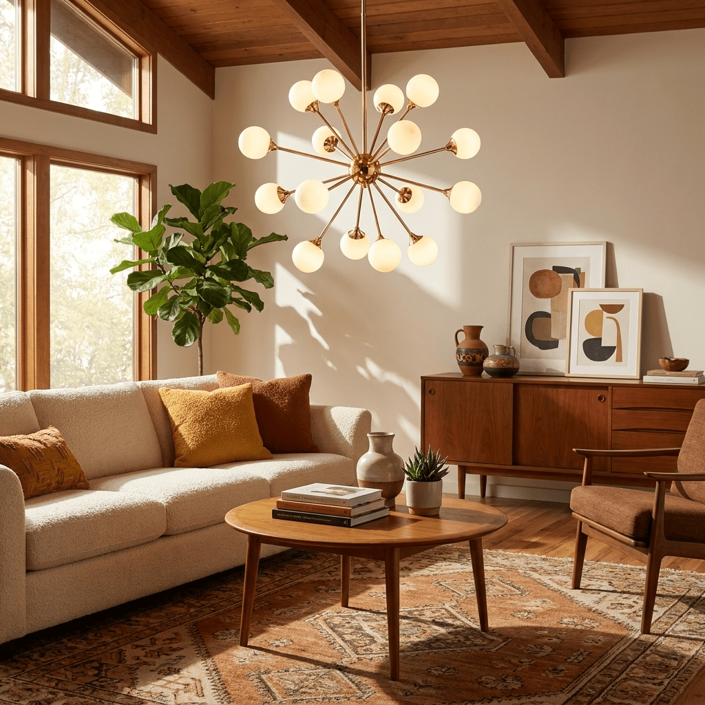 Atomic Sputnik Chandelier