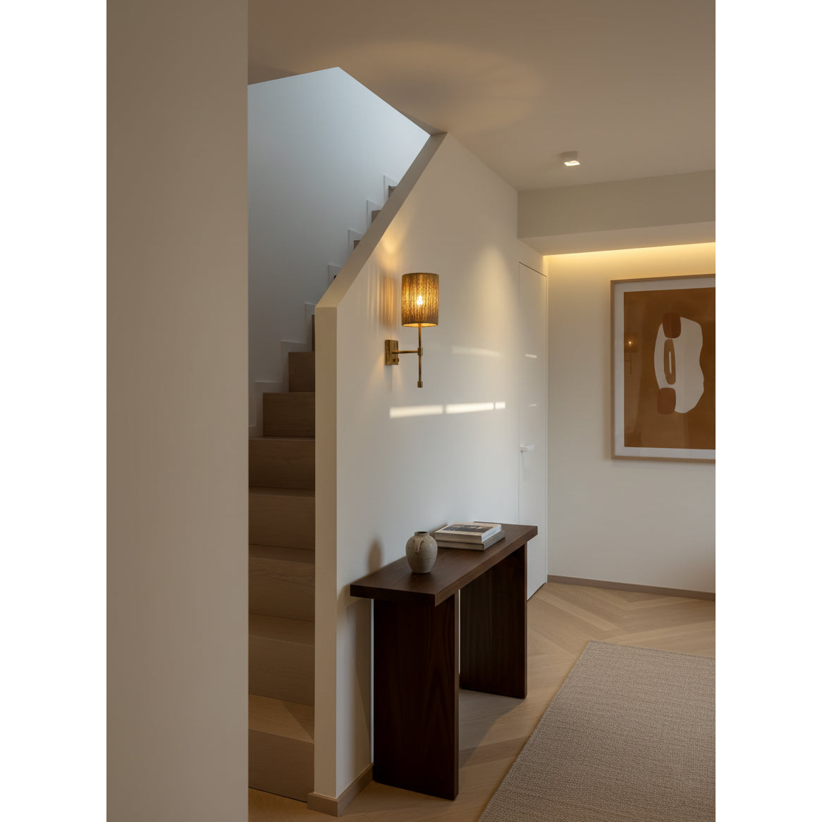 Aurewell Fabric Indoor Wall Light