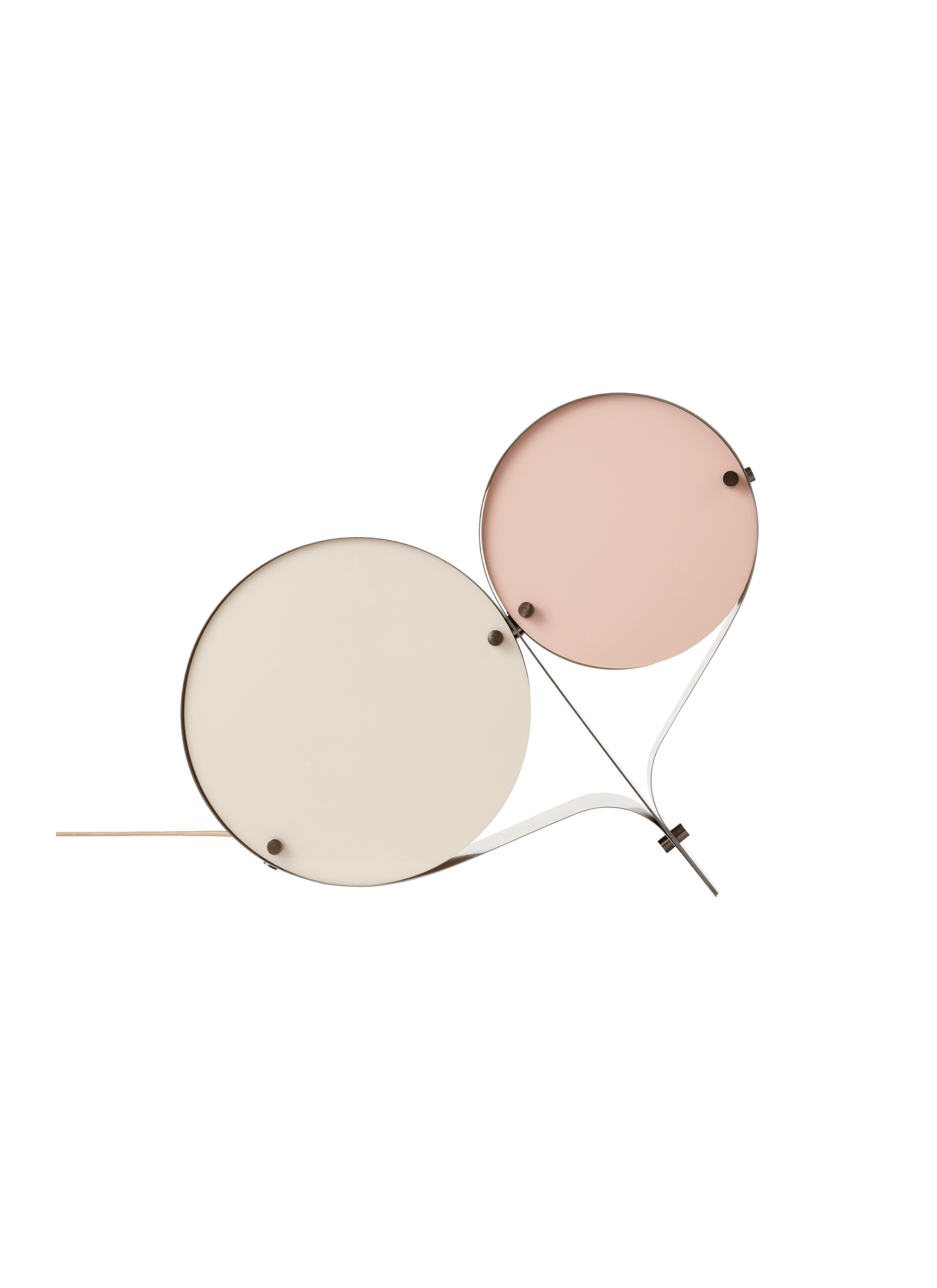 Duet Floating Disc Table Lamp