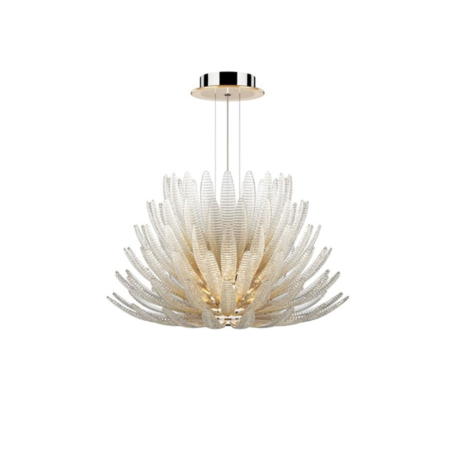 Valerio Aurelia Glass Petal Chandelier